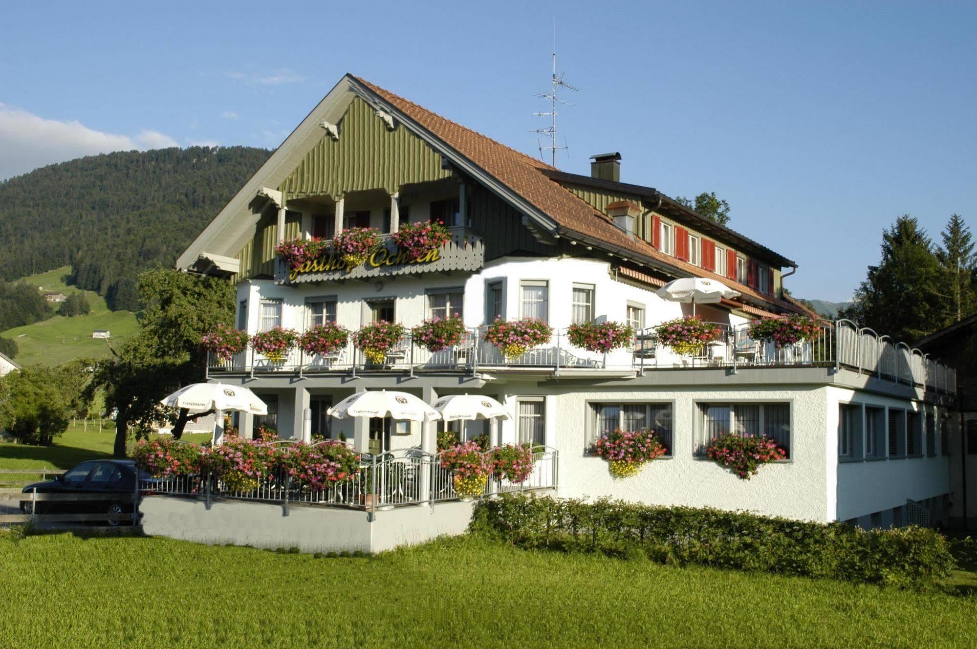 Hotel Oxa Hittisau Exteriér fotografie
